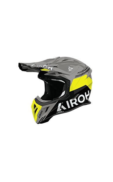 Airoh Aviator Ace 2 Fury Sarı Parlak Motosiklet Kaskı