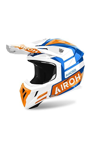 Airoh Aviator Ace 2 Sake Turuncu Parlak Motosiklet Kaskı