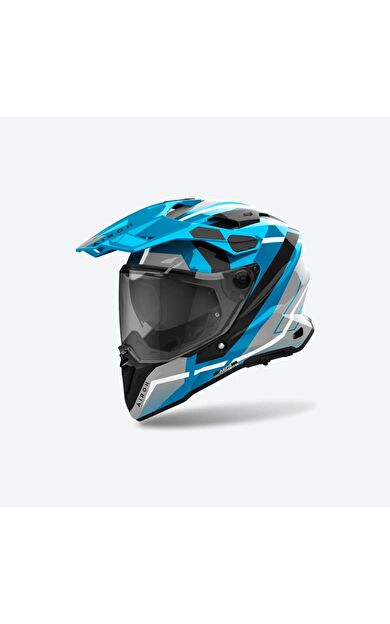 Airoh Commander 2 Mavıck Cerulean Mavi Motosiklet Kaskı