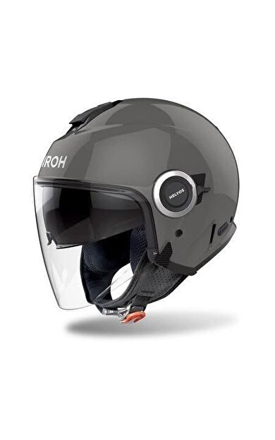 Airoh Helyos Dark Grey Parlak Motosiklet Kaskı