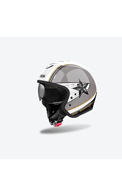 Airoh J 110 Command Gold Glıtter Motosiklet Kaskı