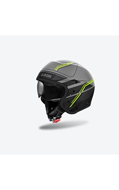 Airoh J 110 Slım Sarı Mat Motosiklet Kaskı