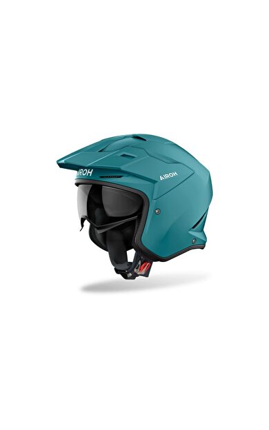 Airoh Kombakt Color Petrol Green Mat Motosiklet Kaskı