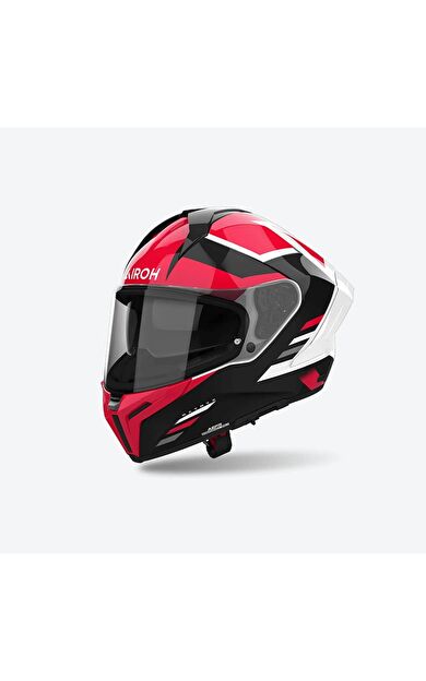 Airoh Matryx Thron Kırmızı Parlak Motosiklet Kaskı