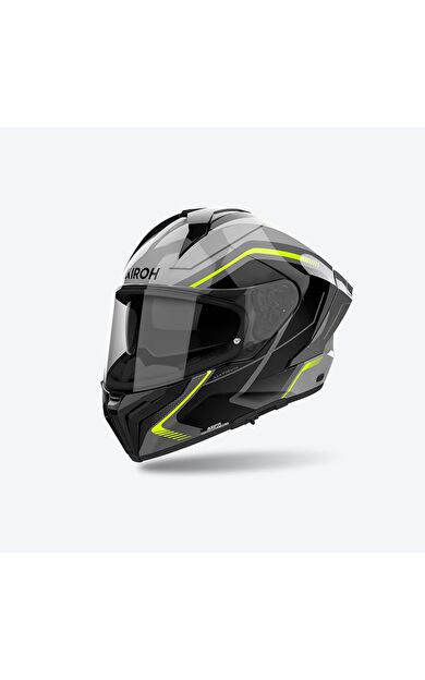 Airoh Matryx Wıde Sarı Parlak Motosiklet Kaskı