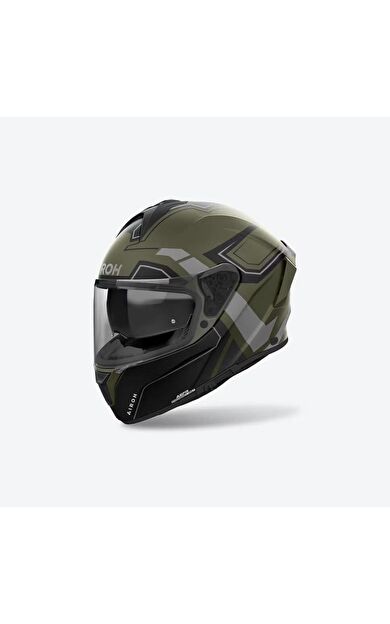 Airoh Spark 2 Dart Askeri Yeşil Mat Motosiklet Kaskı