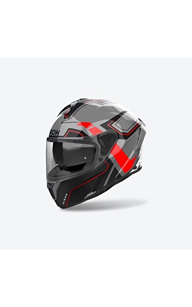 Airoh Spark 2 Dart Kırmızı Parlak Motosiklet Kaskı