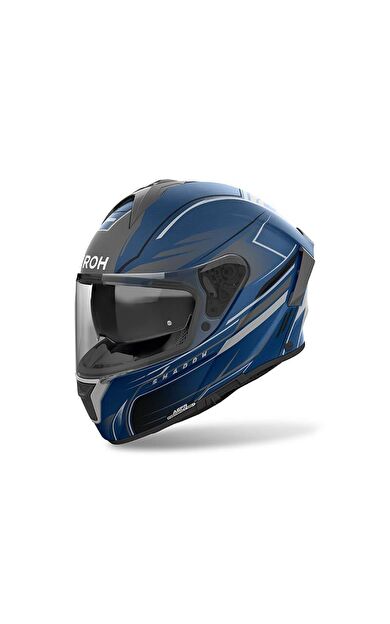 Airoh Spark 2 Shadow Mavi Mat Motosiklet Kaskı