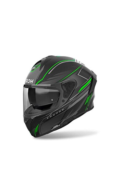 Airoh Spark 2 Shadow Yeşil Mat Motosiklet Kaskı
