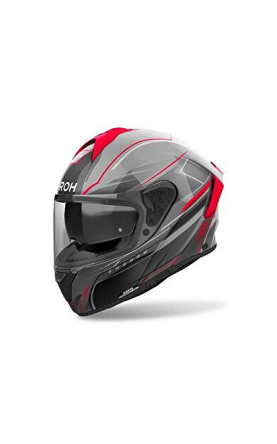 Airoh Spark 2 Shadow Kırmızı Parlak Motosiklet Kaskı