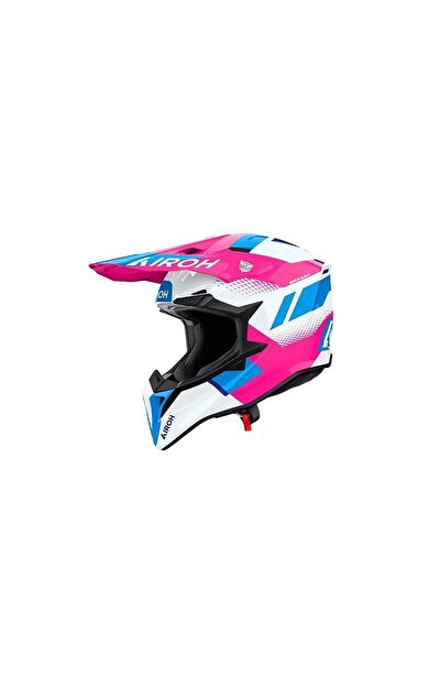 Airoh Vısıon Pembe Parlak Motosiklet Kaskı