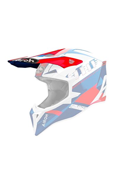 Airoh Wraap Feel Blue Red Kask Tereği