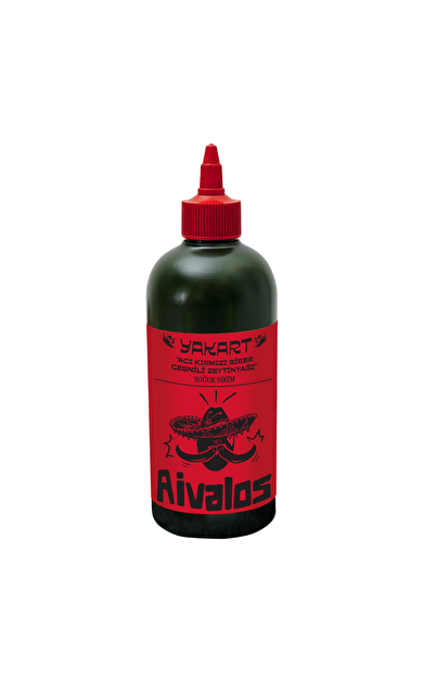 AİVALOS Yakart Acı Kırmızı Biber Çeşnili Zeytinyağı 330ml