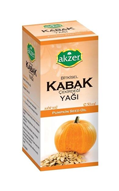 Akzer Kabak Çekirdeği Yağı 50 Ml