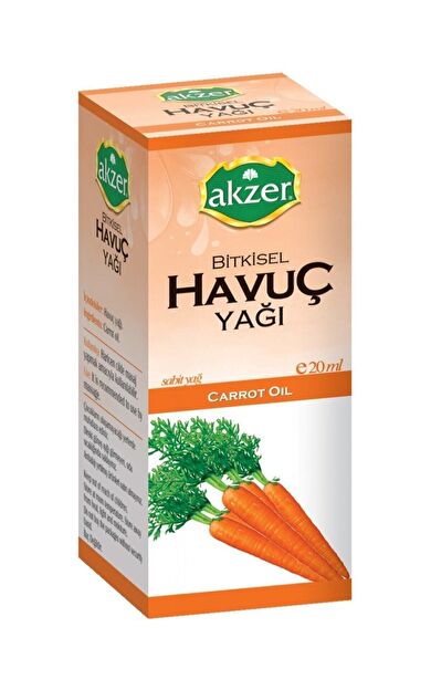 Akzer Havuç Yağı 20 Cc
