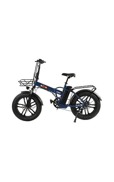 Alba Fold F Standart 500 Watt Katlanır Elektrikli Bisiklet Lacivert Nfc Özellikli 48v 10,4 Ah Batarya