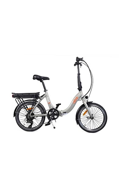 Alba Fold E Premium Katlanır Elektrikli Bisiklet Şampanya LCD Gösterge 13Ah Batarya