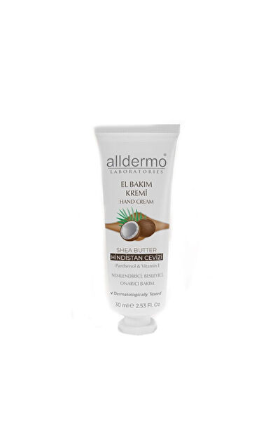 Alldermo Shea Butter ve Hindistan Cevizli El Bakım Kremi 30 ml