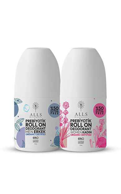 Alls Biocosmetics Çiftlere Özel Organik Deodorant SETİ