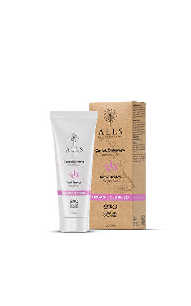 Alls Biocosmetics Organik Anti Stretch Mark Çatlak Önlemeye Yardımcı Jel 200 ml