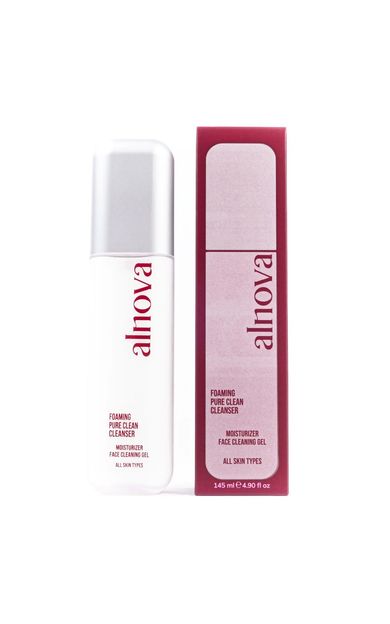 ALNOVA Gliserin Içeren Köpük Yüz Temizleyici - Foaming Pureclean Cleanser 