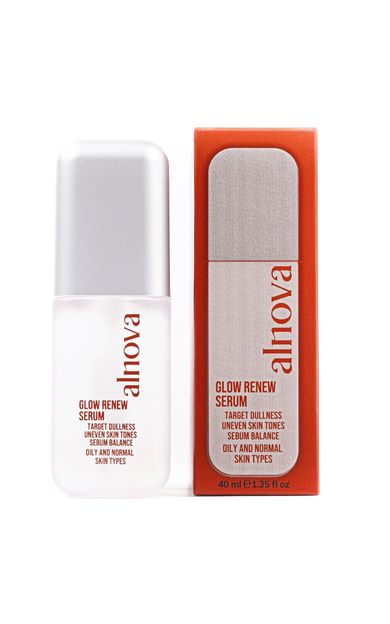 ALNOVA Aha-bha &amp; Niasinamid &amp; Çinko Içeren Yenileyici Serum - Glow Renew Serum 