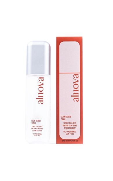 ALNOVA Aha-bha &amp; Niasinamid &amp; Çinko Içeren Yenileyici Tonik - Glow Renew Tonic 