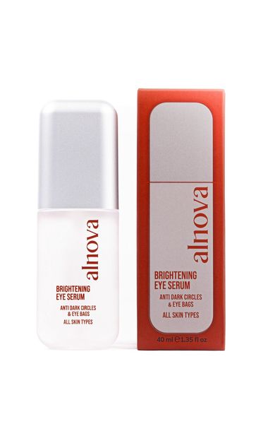 ALNOVA Niasinamid &amp; Hyaluronik Asit İçeren Aydınlatıcı Göz Çevresi Serumu - Brightening Eye Serum 