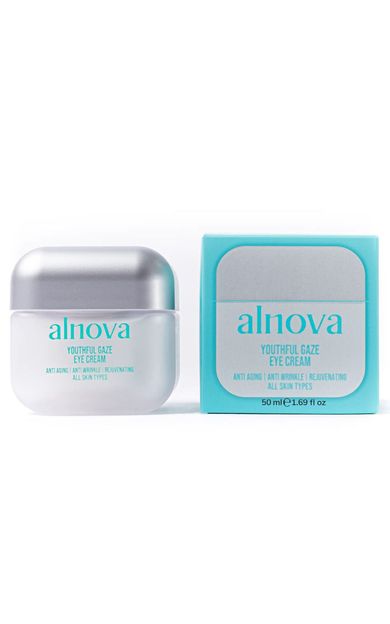 ALNOVA Niacinamide &amp; Hyaluronic Acid Içeren Kırışık Karışıtı Göz Kremi - Youthful Gaze Eye Cream 