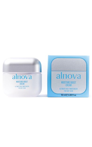 ALNOVA Hyaluronik Asit &amp; Aloe Vera Içeren Nemlendirici Ve Yenileyici Yüz Kremi - Moisturizing Boost Cream 