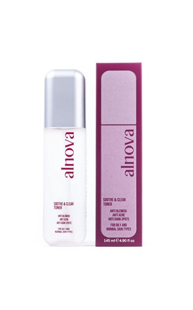 ALNOVA Salisilik Asit &amp; Çay Ağacı Yağı Içeren Yatıştırıcı Ve Temizleyici Tonik - Soothe &amp; Clear Tonic 