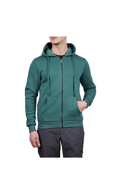 Alpinist Covert Tam Fermuarlı Erkek Sweatshirt