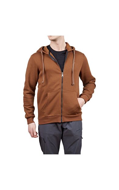 Alpinist Covert Tam Fermuarlı Erkek Sweatshirt