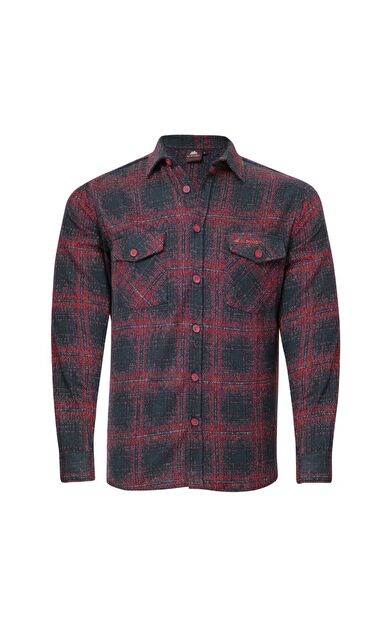 Alpinist Vejan Erkek Ekose Outdoor Gömlek