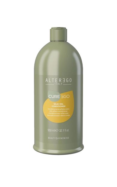 Alter Ego Italy Curego Silk Oil Yoğun Pürüzsüzleştirici Saç Kremi 950 ml