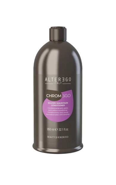 Alter Ego Italy ChromEgo Silver Maintain Boyalı Saçlar İçin Renk Koruyucu Saç Kremi 950 ml