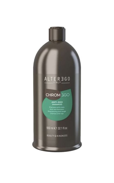 Alter Ego Italy Chromego Anti-Red Boyalı Saçlar İçin Renk Dengeleyici Şampuan 950 ml