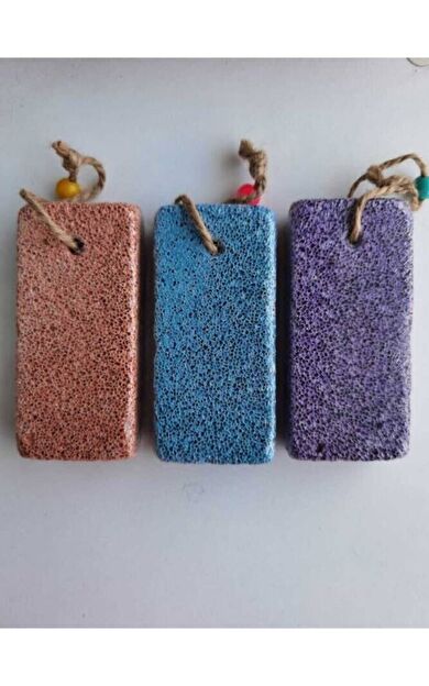 Topuk Taşı, Ponza, Nasır, Temizleme Taşı. 3 Adet