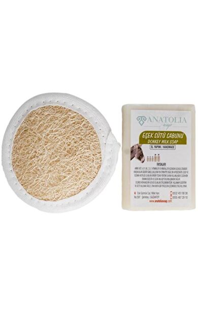 Eşek Sütü Sabunu + Kabak Lifi