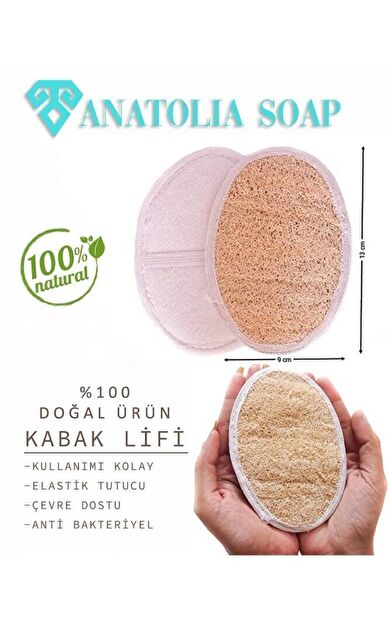 Doğal Kabak Lifi Kesesi, Selülite Batık Ve Sivilcelere Son Ve Bulaşık Lifi