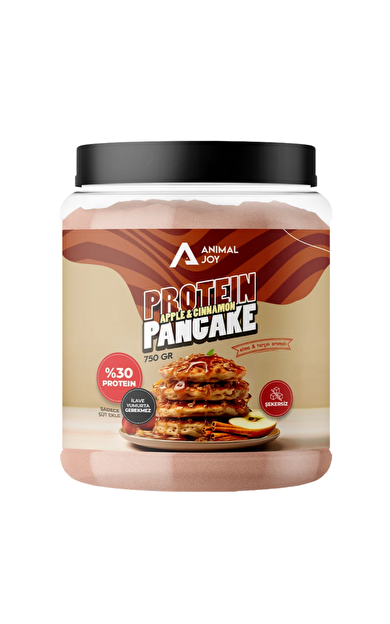 ANİMAL JOY Protein Pankek Mix - Elma & Tarçın 750g
