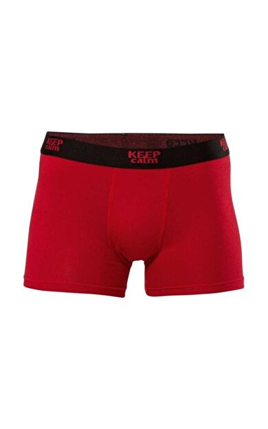 Erkek Modal Boxer 6lı Paket 1266 - Bordo