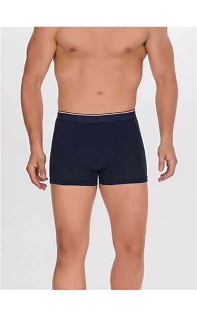 Erkek Modal Boxer 3lü Paket 1266 - Lacivert