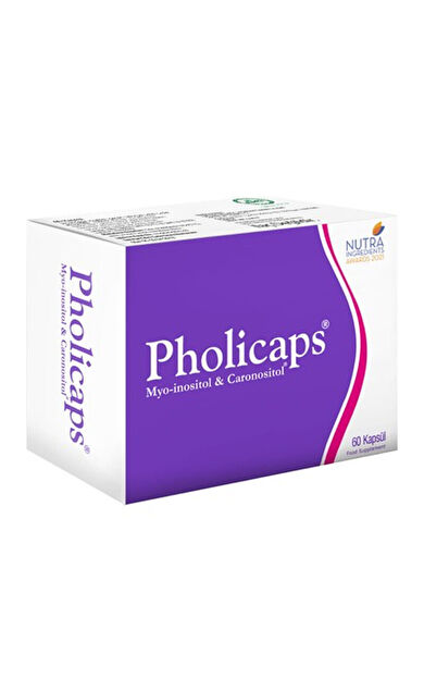 Pholicaps Myo-İnositol + D-Kiro-İnositol 60 Adet