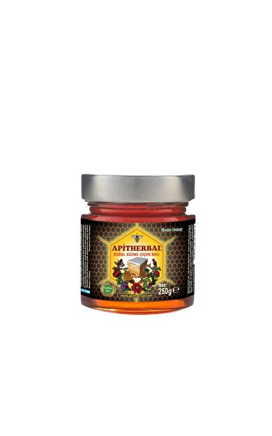 Apitherbal Doğal Süzme Çiçek Balı 250 g