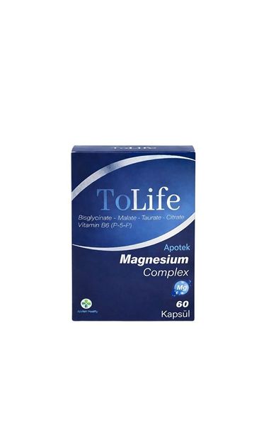 Tolife Apotek Magnesium Complex 60 Kapsül
