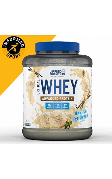 applied nutrition Critical Whey Protein 2000 Gr VANİLYA Aromalı