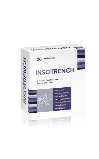 Insotrench 5-Htp ve Passiflora içerikli 30 Tablet