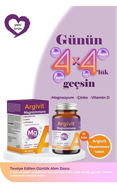 Argivit Magnizinmore 60 Tablet