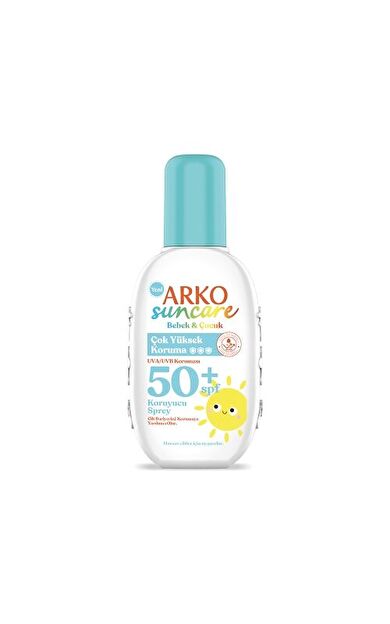 Arko Suncare Koruyucu Sprey Bebek &amp; Çocuk Spf50 200 Ml